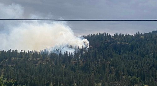 UPDATE: Wildfire south of Okanagan Falls now held, BCWS says